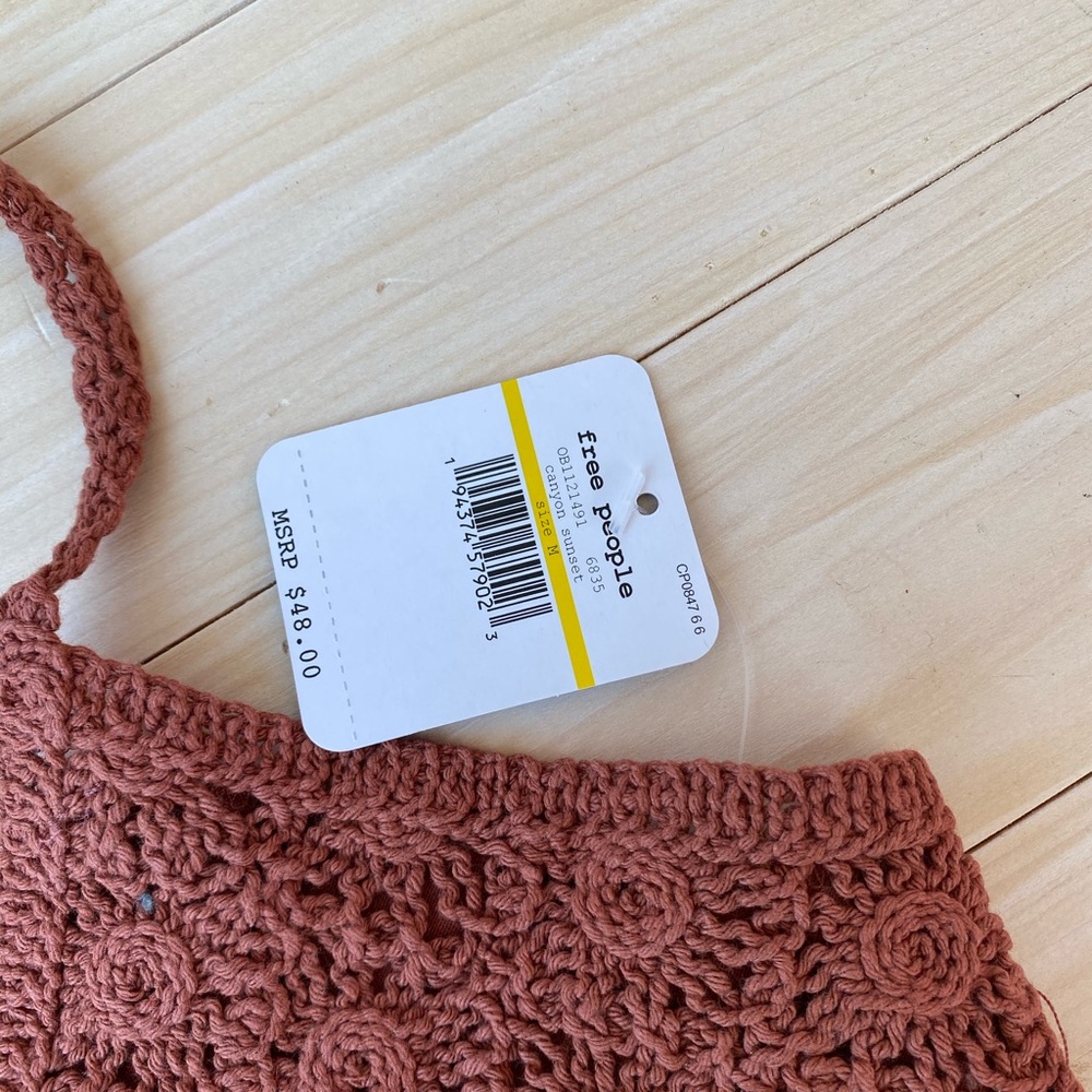 Free People Sydney Crochet Lace Bralette Medium - Picture 11 of 13